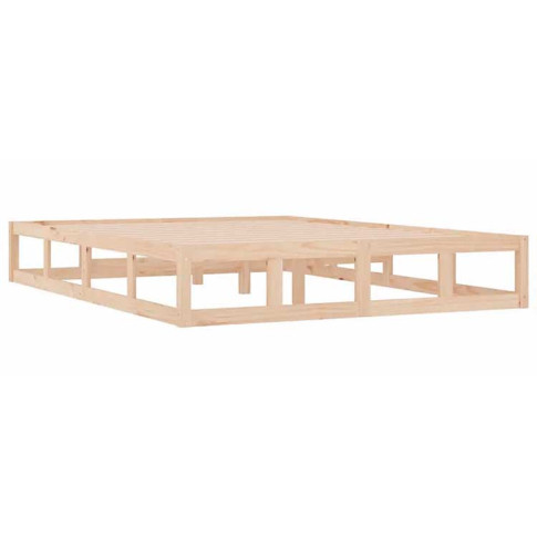 rama drewnianego naturalnego łóżka Kaori 4X