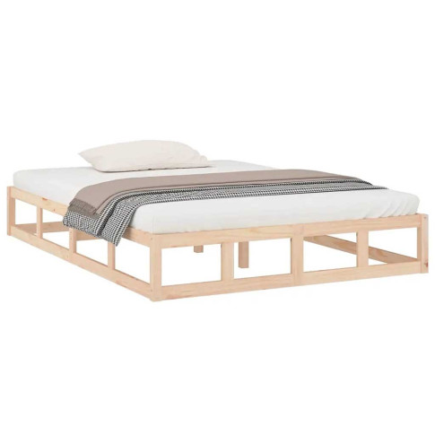 naturalne drewniane łóżko 140x200 Kaori 5X