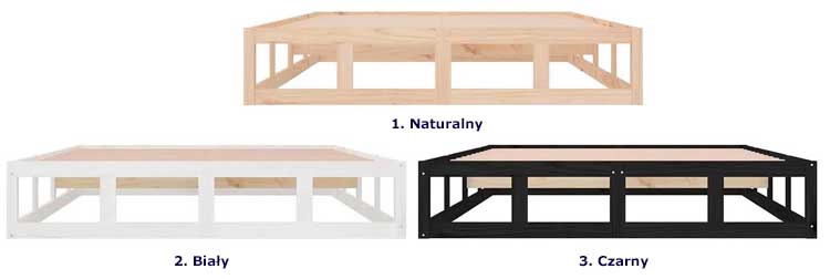 kolory łóżka Rixo 6X