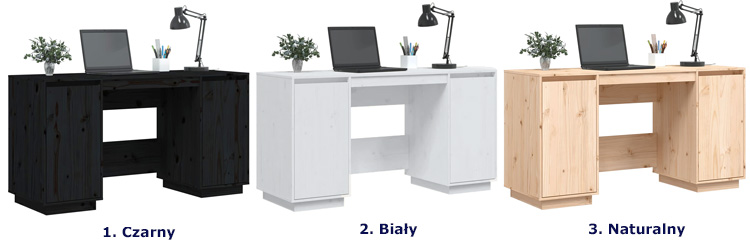 Kolory biurka Romani