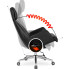 Elegancki fotel biurowy z skóry ekologicznej Onro