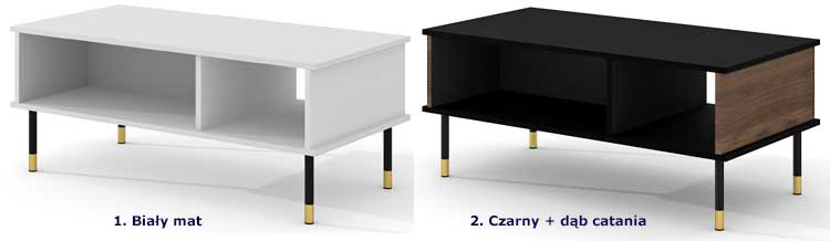 kolory ławy kawowej Javens 5X