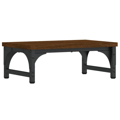 Półka na monitor do biurka Redgun brązowy dąb