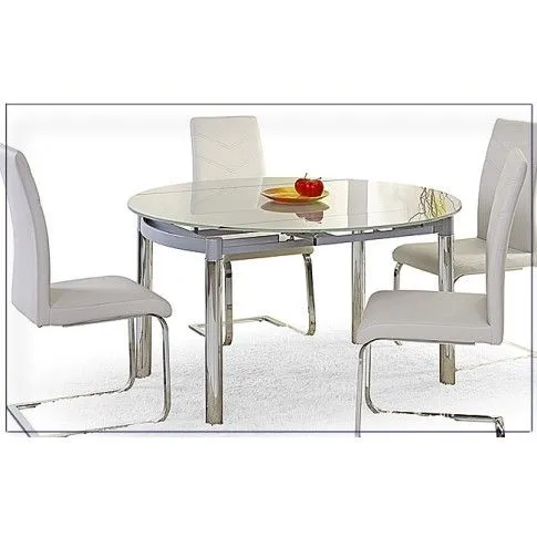 Zdjęcie rozkładany stół Evenne szklany | Edinos.pl