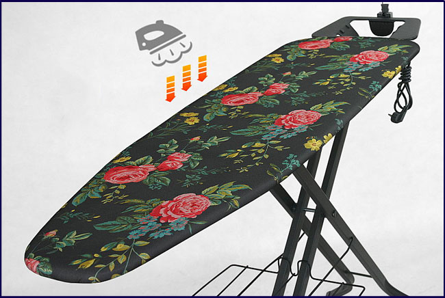 Nowoczesna składana deska do prasowania Rufero