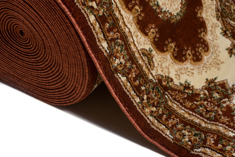 Rustykalny brązowy chodnik w elegancki wzór Vosato 4X