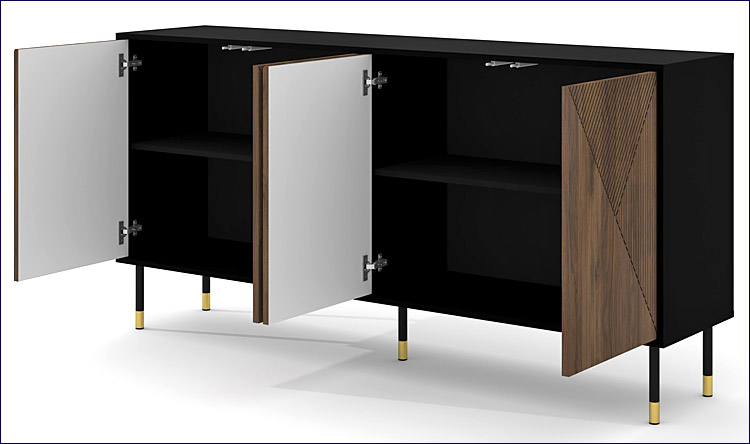 czterodrzwiowa komoda Nadia 3X