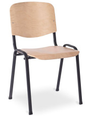 Drewniane krzesło konferencyjne - Miwa 3X w sklepie Edinos.pl