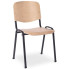 Drewniane krzesło konferencyjne do szkol Miwa 3X