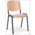 Drewniane metalowe krzesło ISO Miwa 3X