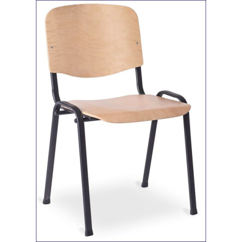Drewniane metalowe krzesło ISO Miwa 3X