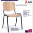 Infografika drewnianego krzesła Miwa 3X