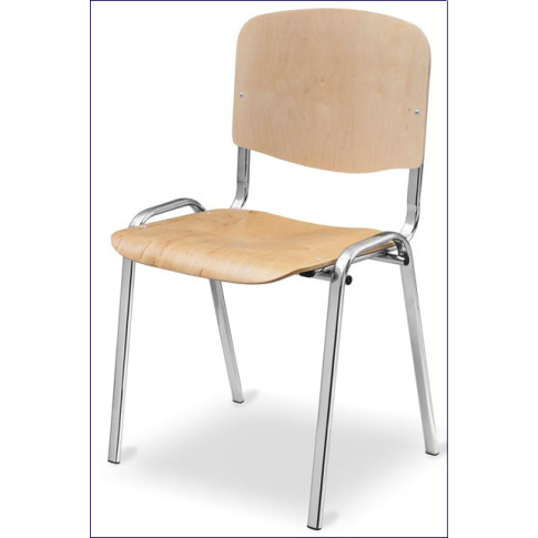 Chromowane krzesło do sali konferencyjnej Miwa 4X