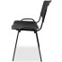 Czarne krzesło sztaplowane do sali konferencyjnej Brio