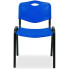Niebieskie krzesło ISO do poczekalni Brio