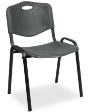 Szare krzesło konferencyjne ISO - Brio