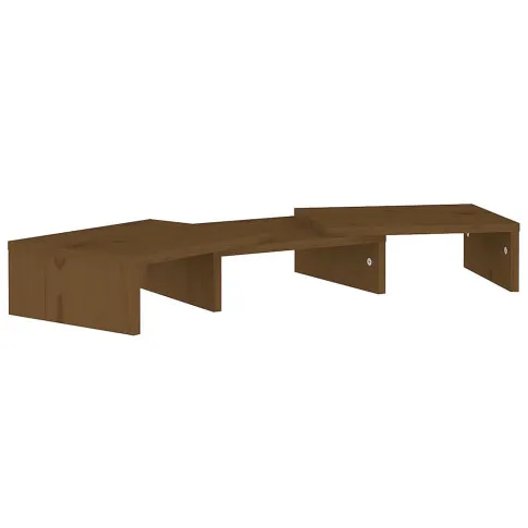 Regulowana podstawka pod monitor Velpul miodowy brąz