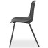 Czarne krzesło konferencyjne Hisco 3X