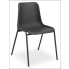 Czarne nowoczesne krzesło konferencyjne Hisco 3X