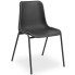 Czarne krzesło do nowoczesnej sali konferencyjnej - Hisco 3X
