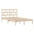natrualne drewniane łóżko Bente 4X
