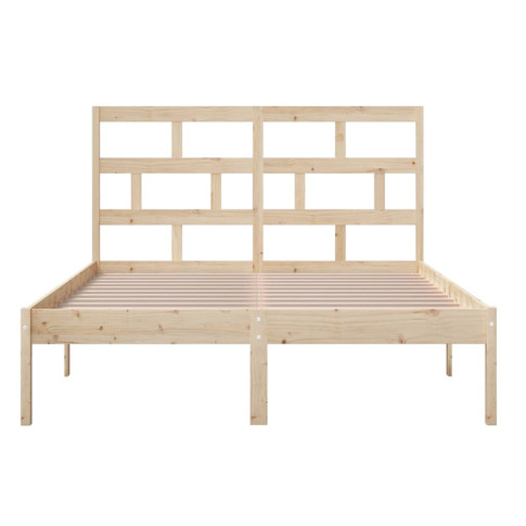 naturalne drewniane łóżko 120x200 Bente 4X
