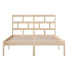 naturalne drewniane łóżko 140x200 Bente 5X