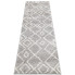 Szary chodnik dywanowy shaggy Befi 8x