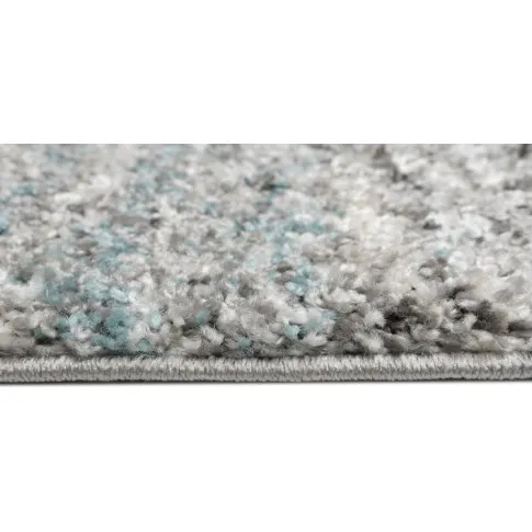 Gruby nowoczesny szary chodnik dywanowy Isco
