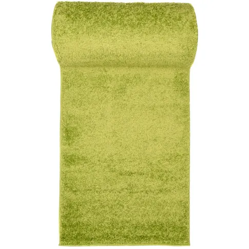 Zielony chodnik shaggy na metry jednokolorowy Ular