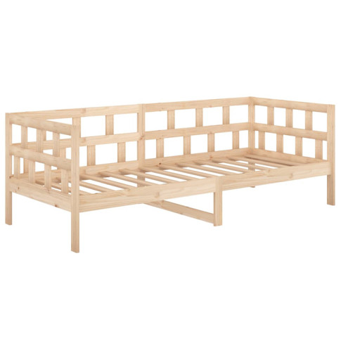 naturalne drewniane łóżko leżanka Sonja