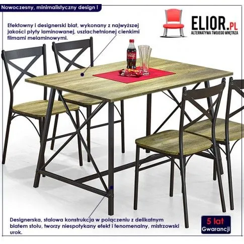 Fotografia Stół z krzesłami Husa z kategorii Stoły