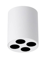 Biały plafon LED spot sufitowy - A406-Pizo w sklepie Edinos.pl