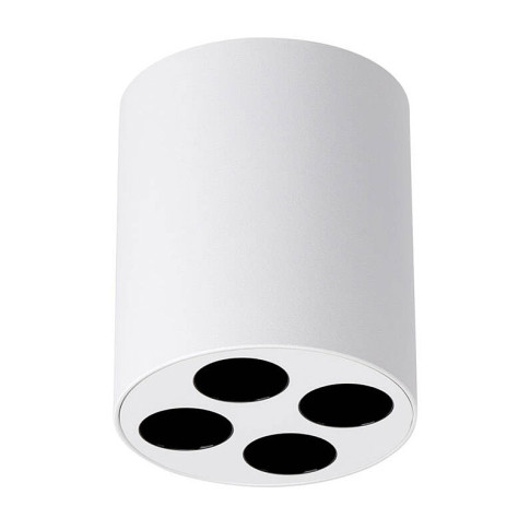 Biały plafon LED tuba A406-Pizo