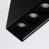 Czarny plafon LED A407-Irfo