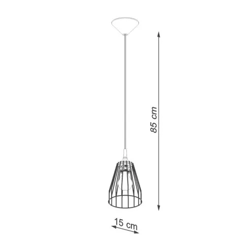 Wymiary lampy A426-Digo