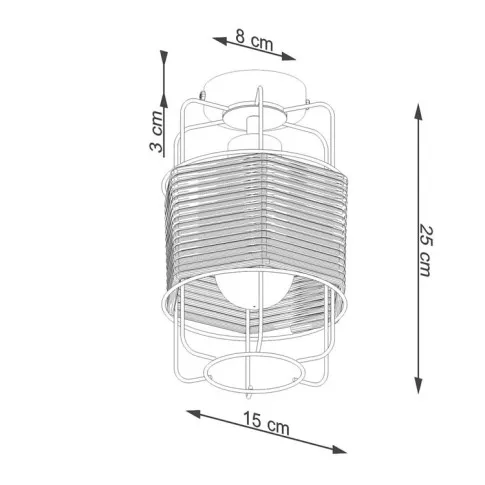 Wymiary plafonu A431-Zemo