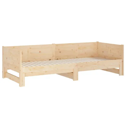 Naturalne sosnowe rozkładane łóżko Randy 3X