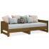 Drewniane łóżko rozsuwane miodowy brąz 2x(90x200) cm - Randy 4X
