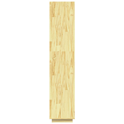 Drewniany regał skandynawski naturalny wąski Wajos 5X