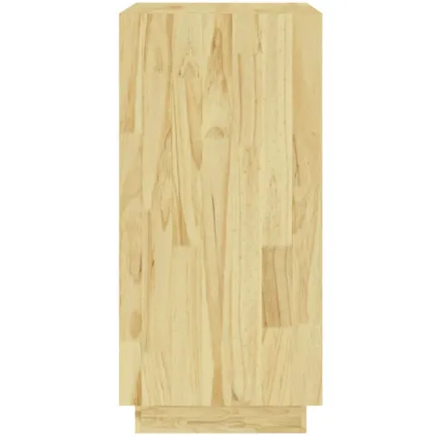 Regał z 2 półkami lite drewno sosnowe Wajos 6X