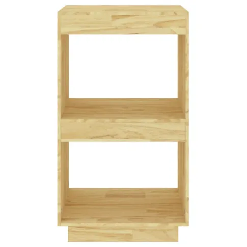 Sosnowy regał z 2 półkami Wajos 6X