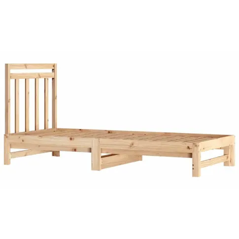 naturalne sosnowe łóżko Mindy