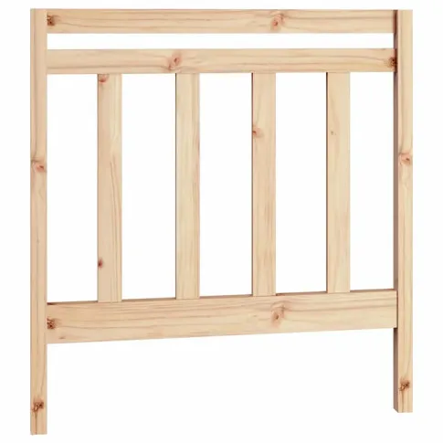 zagłówek naturalnego sosnowego łóżka Mindy