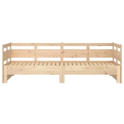 Naturalna drewniana rozkładana sofa Darma 4X