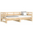 Łóżko rozsuwane z naturalnego drewna 2x(90x200) cm - Darma 4X