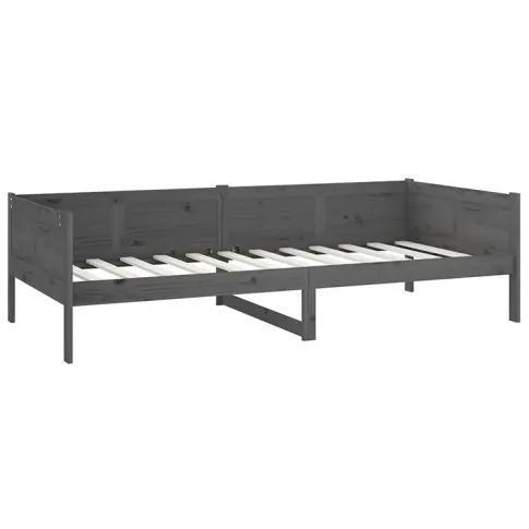 łóżko dzienne drewniane szare Barry