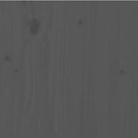 rama szarego sosnowego łóżka Barry