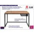 Drewniane biurko loft Avorro 9X