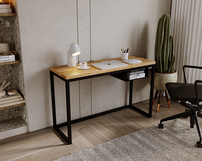 Wizualizacja industrialnego biurka Delto 9X